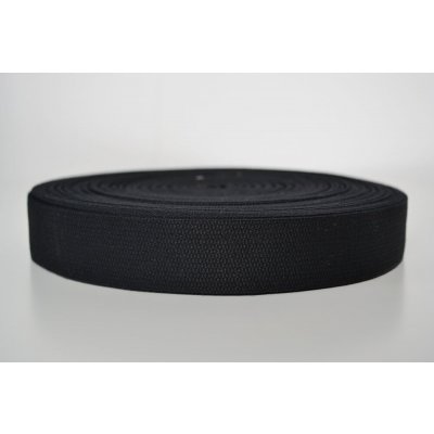 Takoy Bavlněný popruh 3 cm černý – Zboží Mobilmania