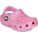 Crocs CLASSIC GLITTER CLOG T dětské růžová – Hledejceny.cz
