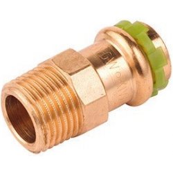 KAN-therm Copper V Přechod Cu lisovací s vnějším závitem SP4243GV pro vodu/topení 42 x 6/4 "