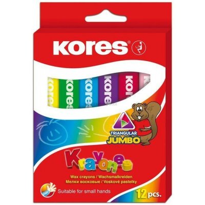 Kores Voskovky Krayones Jumbo 12 barev – Hledejceny.cz