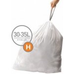 Simplehuman Sáčky 30-35 L typ H zatahovací 20ks v balení 30 µm CW0168 – Sleviste.cz
