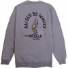 Pánská mikina Vissla Crew Fleece Lilac