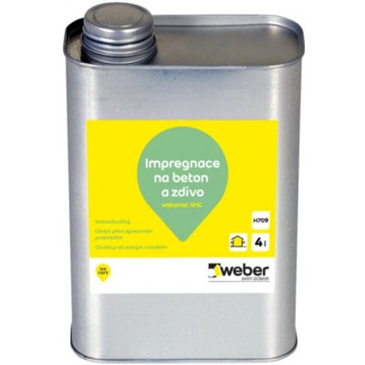 Webertec SHC - impregnace na beton a zdivo balení 1 l 1 ks – Hledejceny.cz