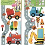 Anděl Přerov Samolepky na zeď dětský metr silnice s auty 120x32cm – Zbozi.Blesk.cz