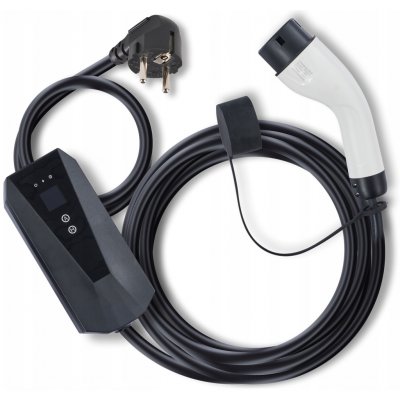 Vevor Přenosná nabíječka EV Typ 2 16A 3.7kW s 8.5m kabelem LCD displej IP66 | Zboží Auto