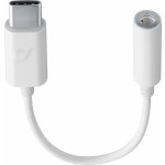 Adaptér Cellularline Music Enabler z konektoru USB-C na 3,5 mm jack, bílá – Sleviste.cz