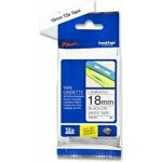 Brother TZE-241 - náhradní páska - 18 mm x 8 m, černo-bílá – Zboží Mobilmania