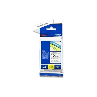 Brother TZE-241 - náhradní páska - 18 mm x 8 m, černo-bílá – Zboží Mobilmania