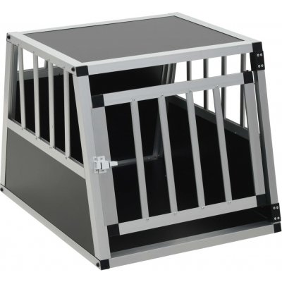 vidaXL Klec pro psy s jednokřídlými dvířky 54 x 69 x 50 cm – Zboží Dáma