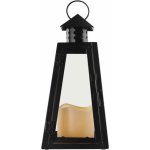 Emos DCLV18 LED lucerna černá hranatá vintage 26,5 cm – Hledejceny.cz