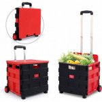 HUKA FSL20 Skládací nákupní party vozík – Zboží Mobilmania