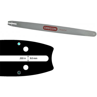 Oregon Vodící lišta Power Match 36" 90cm 3/8" 1,6mm 363RNDD009 – Zboží Mobilmania