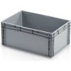Úložný box TBA Plastová Euro přepravka 600x400x270 mm plný úchyt