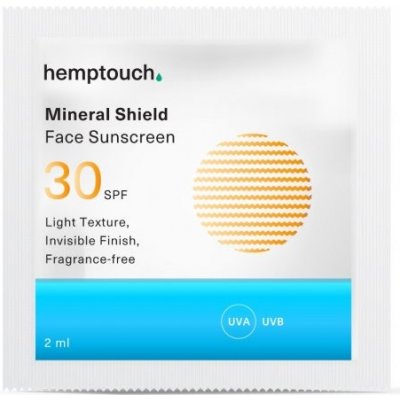Hemptouch pleťový opalovací krém SPF 30 2 ml/ 50 ml – Zboží Mobilmania