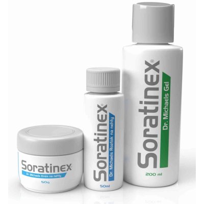 Soratinex Dr. Michaels Sada na nehty gel 200 ml + krém 50 g + roztok 50 ml – Zboží Mobilmania