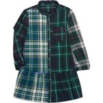 GAP holčičí kostkované šaty tmavě zelené – Zboží Dáma