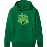 Minecraft chlapecká mikina zelená – Zboží Dáma