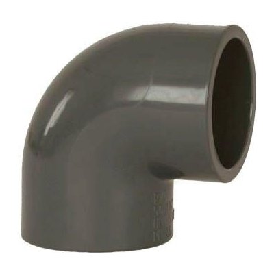 FIP PVC tvarovka - Úhel 90° DN=20 mm, lepení / lepení