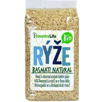 Country Life Rýže basmati hnědá BIO 0,5 kg