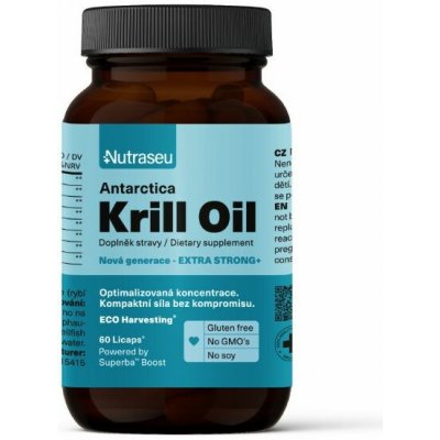 Nutraseu Antarctica krill oil - kril olej, 770 mg 60 kapslí – Hledejceny.cz