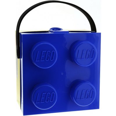 LEGO® Box s rukojetí 16,6 x 16,5 x 11,7 cm modrá