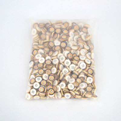 Knoflík, oranžový, 13mm, 1ks – Sleviste.cz