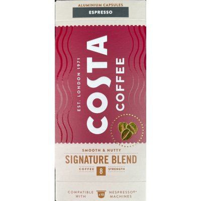 Costa Coffee Signature Blend Espresso kávové kapsle pro Nespresso 10 ks