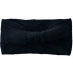 Zimní basic pletená čelenka černá – 10x22 cm – Zboží Dáma