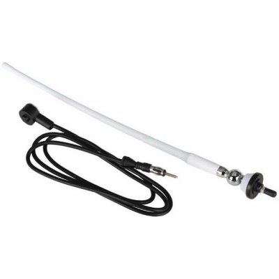 BOSS MARINE AM/FM rádio anténa bílá - 40 cm 10-BMRANT12 – Zboží Mobilmania