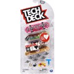 Tech Deck Fingerboard čtyřbalení – Zbozi.Blesk.cz