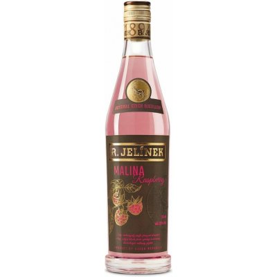 R. Jelínek sladká malina 35% 0,7 l (holá láhev) – Zboží Dáma