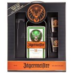 Jägermeister Party Pack 35% 1,75 l (dárkové balení plastové panáky)