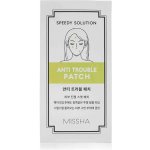 MISSHA - SPEEDY SOLUTION ANTI-TROUBLE PATCH SET - léčivé náplasti na akné 8 plátů po 12 náplastech – Sleviste.cz