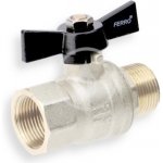 Novaservis Luxusní kulový plnoprůtočný kohout - motýlek ŠM 1" LU113/25 – Zbozi.Blesk.cz