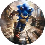 Jedlý papír ježek Sonic 19,5cm - Pictu Hap – Zboží Mobilmania