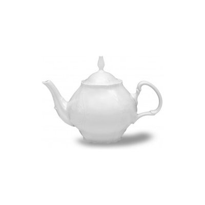 Thun 1794 Porcelánová konvice čajová Bernadotte český porcelán bílá 1200 ml – Zboží Mobilmania