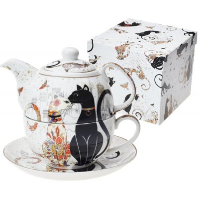 Queen Isabell Collection Cats in Paris Tea for One 300 ml – Zboží Mobilmania