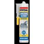 SOUDAL sanitární neutrální silikon 300g transparentní – Sleviste.cz