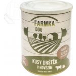 Falco Farmka Adult kusy drštěk v hovězím 800 g – Sleviste.cz