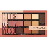 Maybelline Paletka 16 očních stínů Nudes of New York 18 g – Zboží Mobilmania