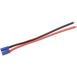 Revtec Konektor zlacený EC2 samice s kabelem 14AWG 12 cm