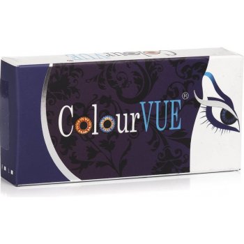 MaxVue ColorVue Crazy Blackout tříměsíční dioptrické 2 čočky