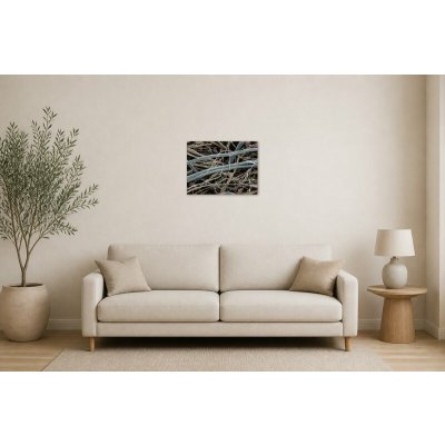 Obraz na plátně – Propletená mikroskopická vlákna 60 × 45 cm – Hledejceny.cz
