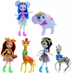 Mattel ENCHANTIMALS s velkým zvířátkem žirafa