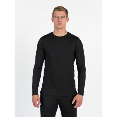 TallGuys pánské prodloužené pyžamo dlouhý rukáv Deep black – Zboží Dáma