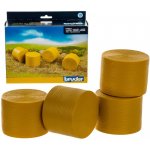 Bruder 2344 Balíky slámy sena kulaté 4 ks – Zboží Dáma