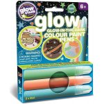 GlowStars Glow Barvy na textil 3 ks svítící ve tmě – Zboží Dáma