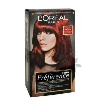 L'Oréal Féria Preférence P37 Intenzivní velmi tmavě červená