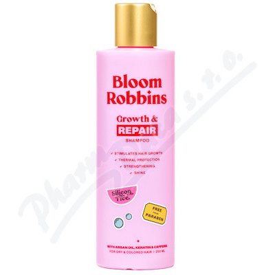 BLOOM COSMETICS, S.R.O. Bloom Robbins Growth&Repair shampoo 250 ml – Hledejceny.cz