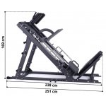 TRINFIT Leg press + Hack squat D7 Pro – Zboží Dáma